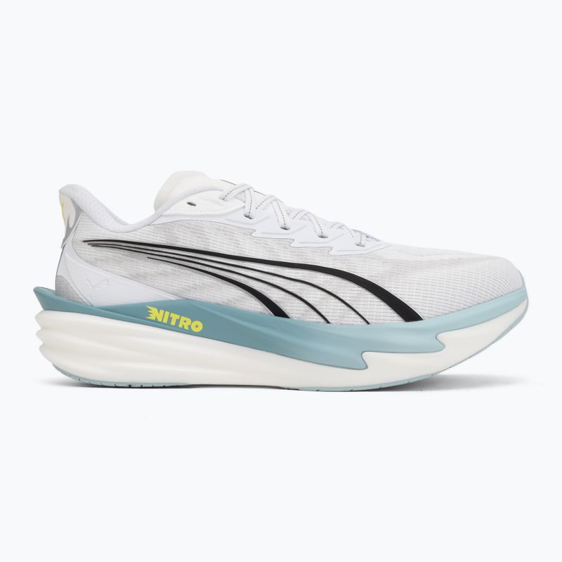 Încălțăminte de alergare pentru bărbați PUMA Deviate Nitro 4 white 2