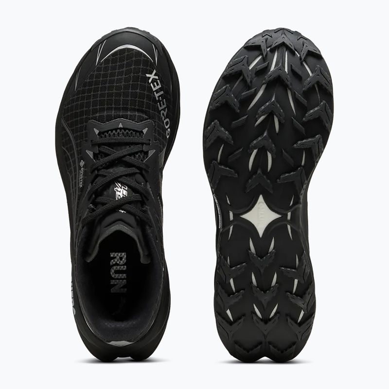 Încălțăminte de alergare pentru bărbați Puma Fast-Trac Nitro 4 Gore-Tex puma black/puma silver 3