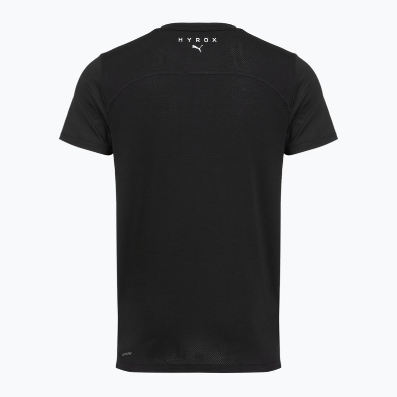 Tricou de antrenament pentru bărbați PUMA Hyrox Cloudspun Thermoadapt Tee black 2