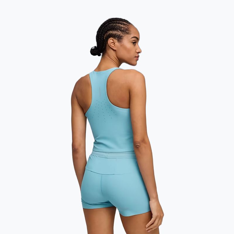Top de antrenament pentru femei PUMA Lightspeed Crop baltic sea blue 3