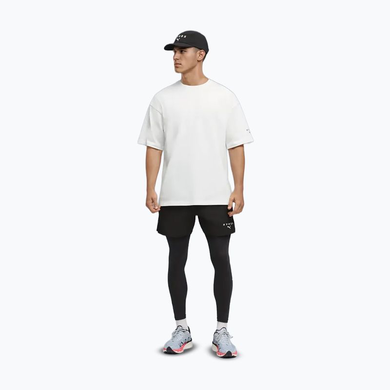 Tricou de antrenament pentru bărbați PUMA Hyrox City Lifestyle Tee white 4