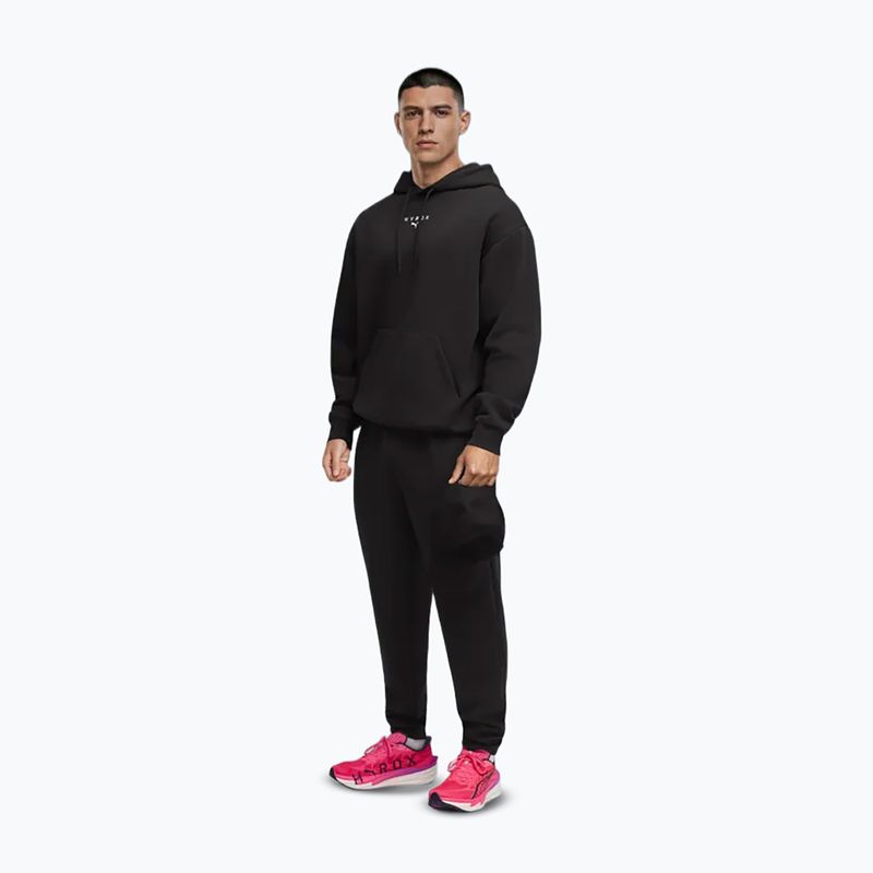Hanorac de antrenament pentru bărbați PUMA x HYROX Heavyweight Hoodie negru 2