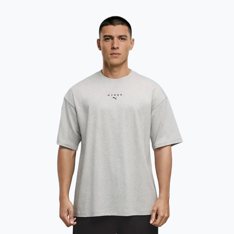 Tricou de antrenament pentru bărbați PUMA x HYROX Lifestyle Tee gri