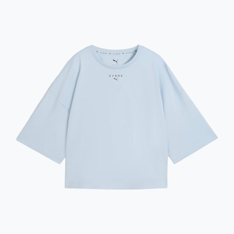 Tricou de antrenament damă PUMA x HYROX Cropped Lifestyle Tee gri 4