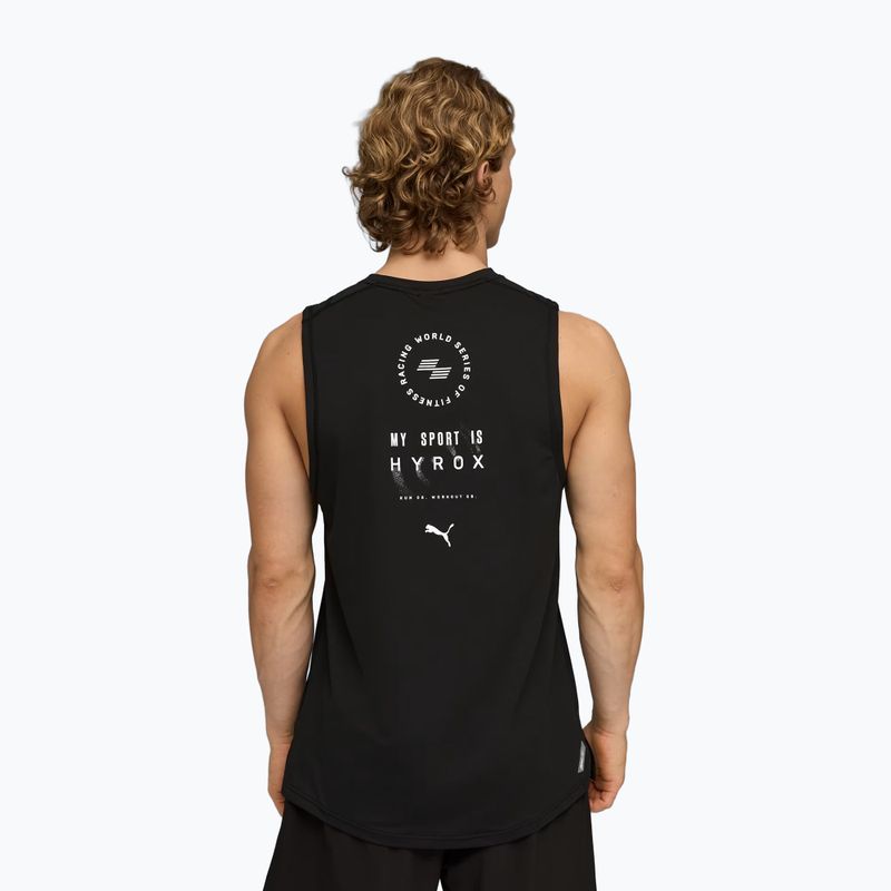Tricou de antrenament pentru bărbați PUMA Hyrox Dryelite Training Tank black 3