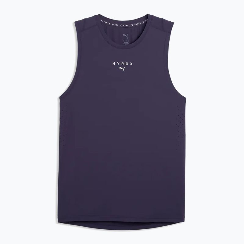 Tricou de antrenament pentru bărbați PUMA x HYROX Dryelite Training Tank deep plum 4