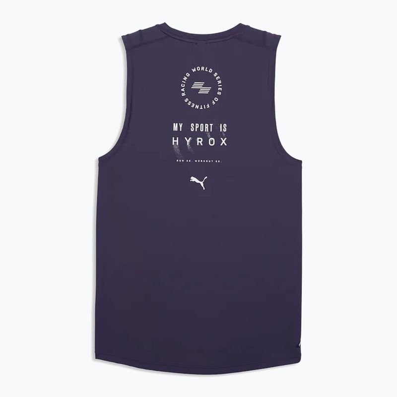 Tricou de antrenament bărbați Puma Hyrox Dryelite Training Tank deep plum 5