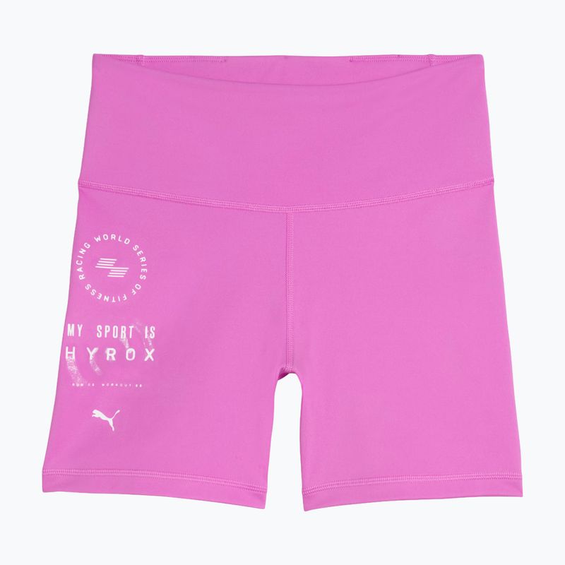 Pantaloni scurți de antrenament pentru femei PUMA Hyrox Tad Essential Tight pink 4