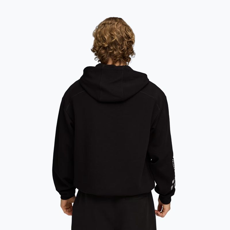 Hanorac de antrenament pentru bărbați PUMA x HYROX Cloudspun Hoodie negru 3