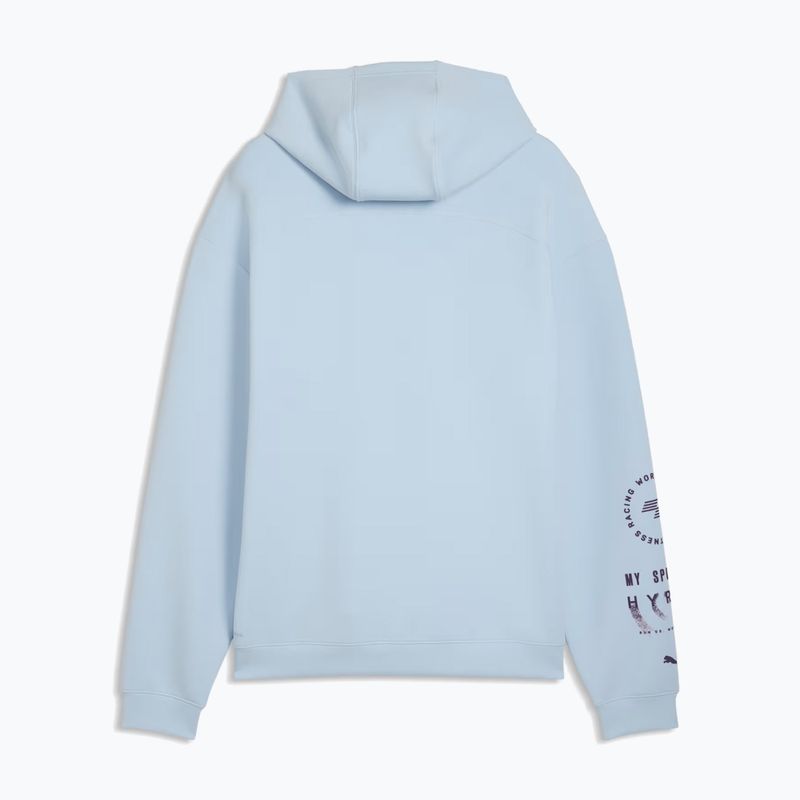 Hanorac de antrenament pentru bărbați PUMA x HYROX Cloudspun Hoodie 68 gri 2