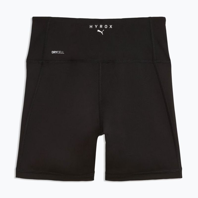 Pantaloni scurți de antrenament pentru femei PUMA x HYROX Tad Essential Tight negri 2