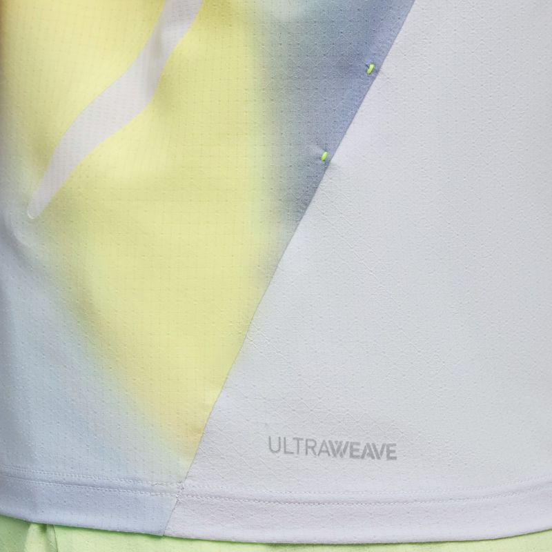 Tricou de alergare pentru femei PUMA Lightspeed Ultraweave Graphic Singlet silver mist 5