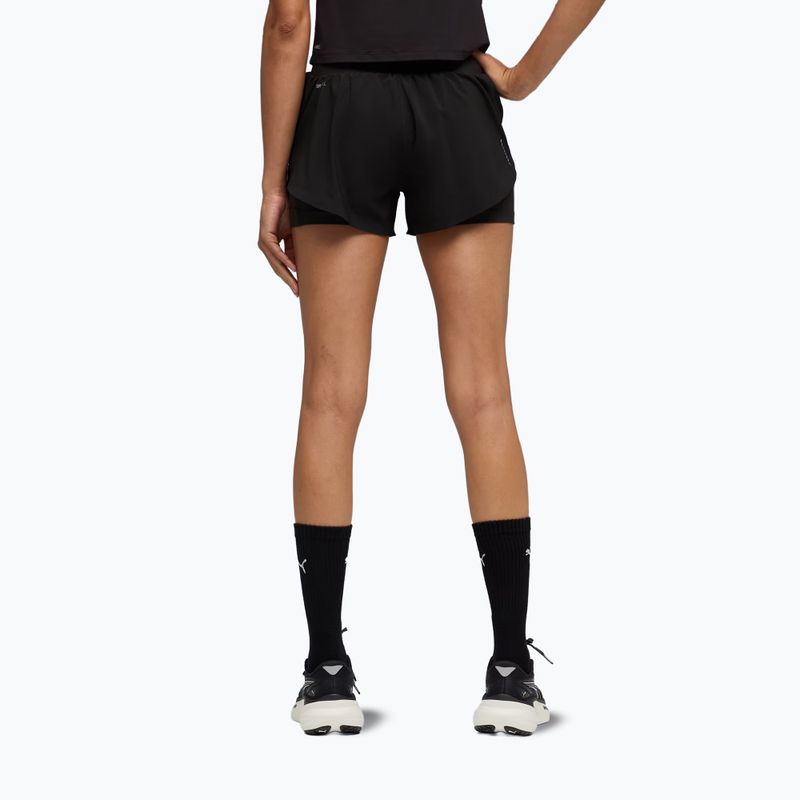 Pantaloni scurți de alergare pentru femei PUMA Dreamrun 2in1 5" DryCELL puma black 3