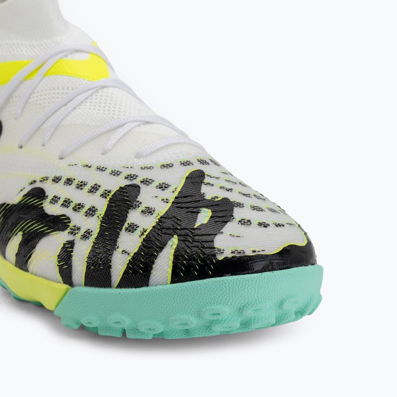 Încălțăminte de fotbal PUMA Future 9 Match Creativity TT yellow alert/mint jelly/puma white/puma black 7
