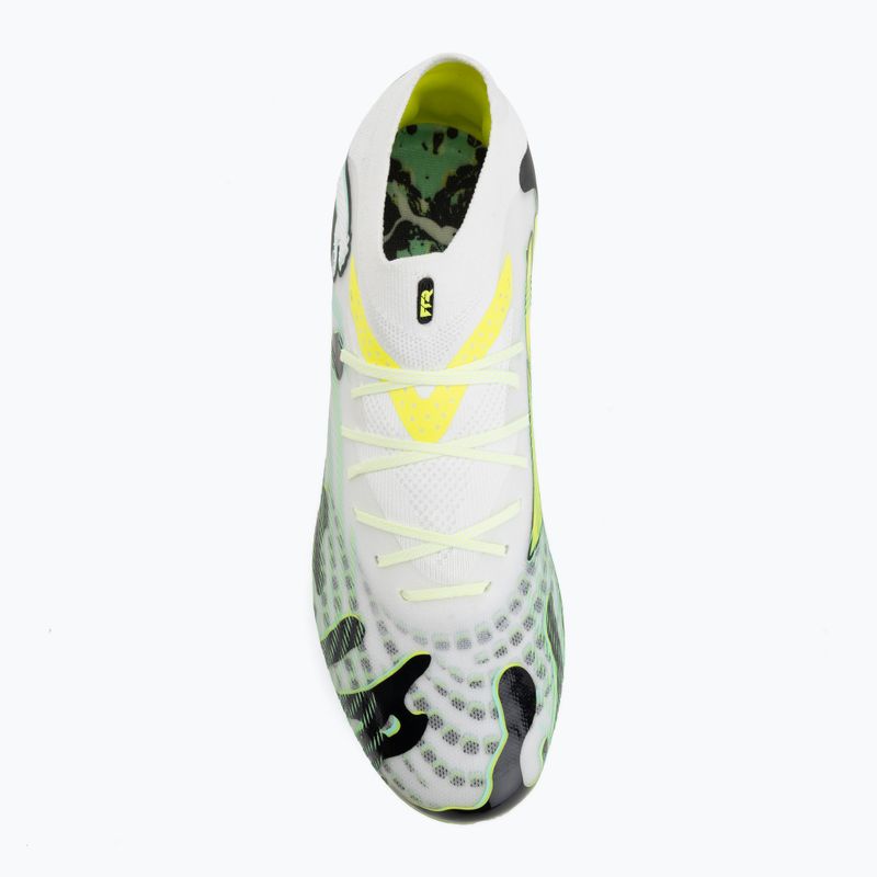 Încălțăminte de fotbal PUMA Future 9 Pro Ctivity Fg/Ag yellow alert/mint jelly/puma white/puma black 5