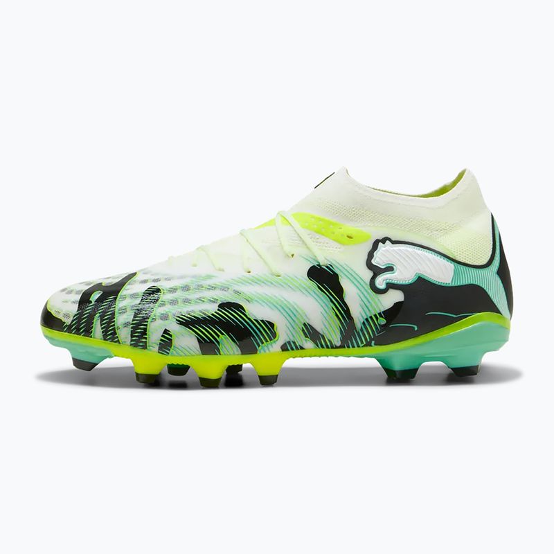 Încălțăminte de fotbal PUMA Future 9 Pro Ctivity Fg/Ag yellow alert/mint jelly/puma white/puma black 8