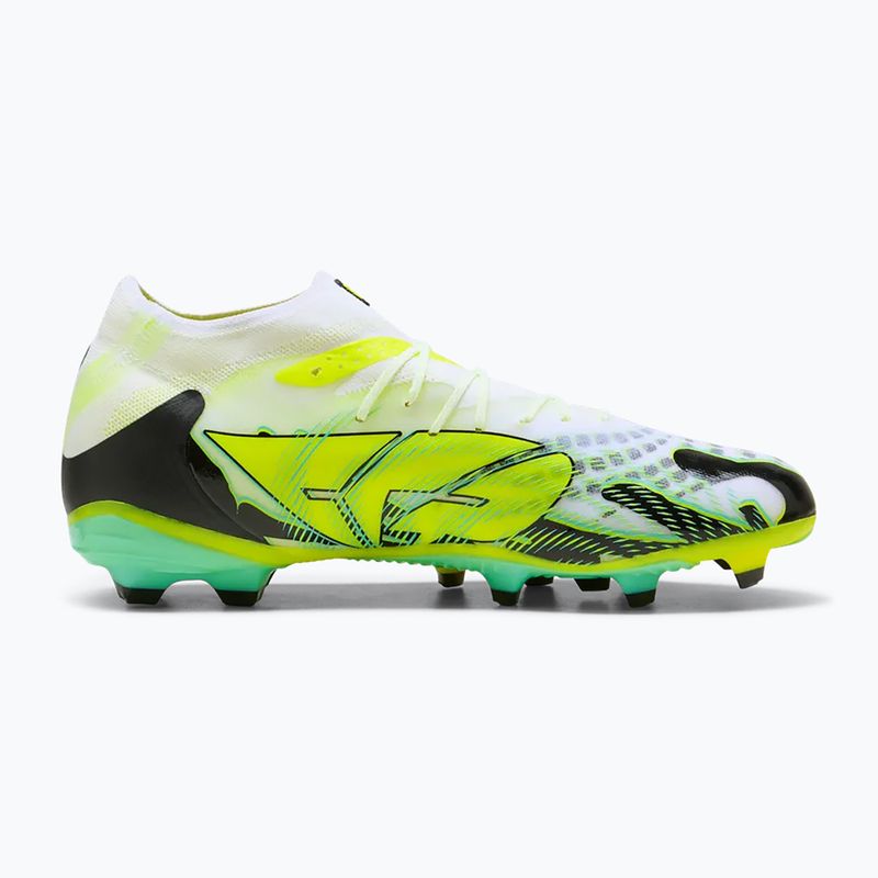 Încălțăminte de fotbal PUMA Future 9 Pro Ctivity Fg/Ag yellow alert/mint jelly/puma white/puma black 9