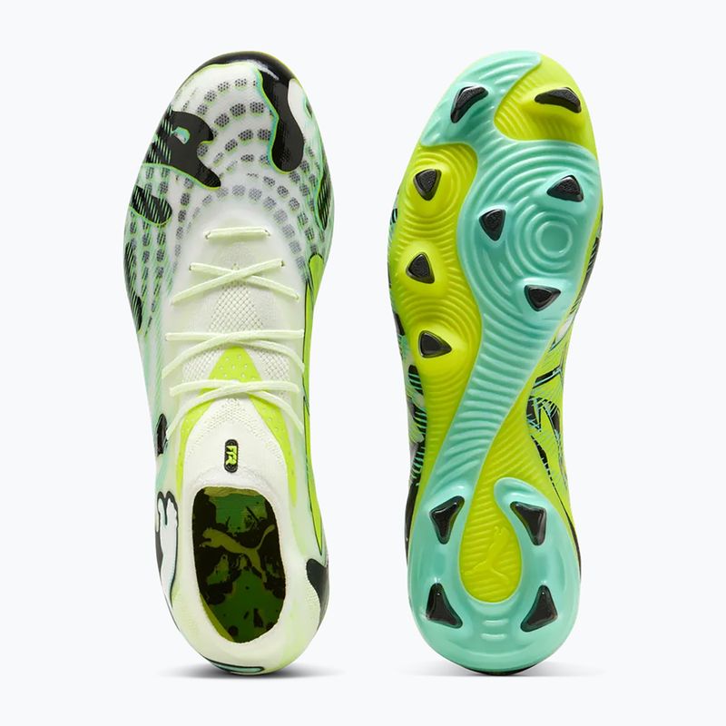 Încălțăminte de fotbal PUMA Future 9 Pro Ctivity Fg/Ag yellow alert/mint jelly/puma white/puma black 11