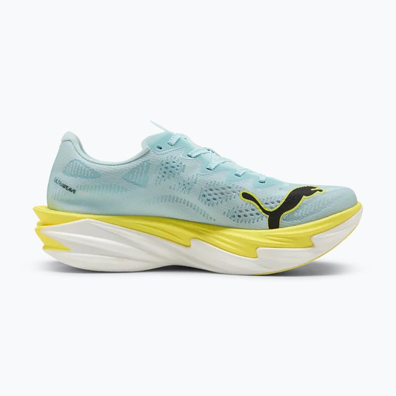Încălțăminte de alergare pentru femei Puma Deviate Nitro Elite 4 Fresh Water/Lemon Crush/Puma Black 2