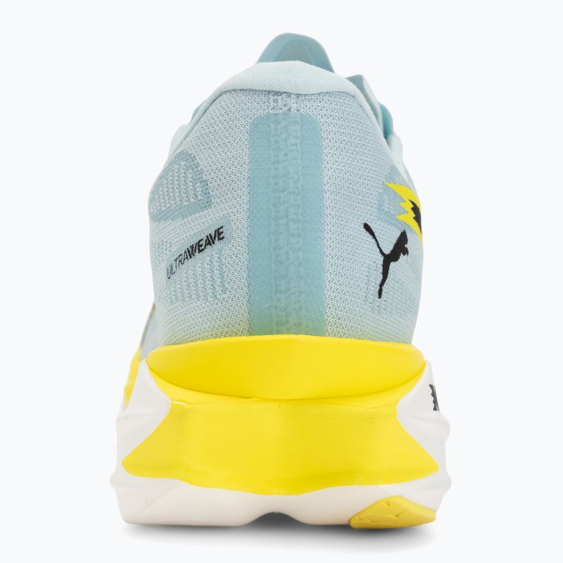 Încălțăminte de alergare pentru femei Puma Deviate Nitro Elite 4 Fresh Water/Lemon Crush/Puma Black 6