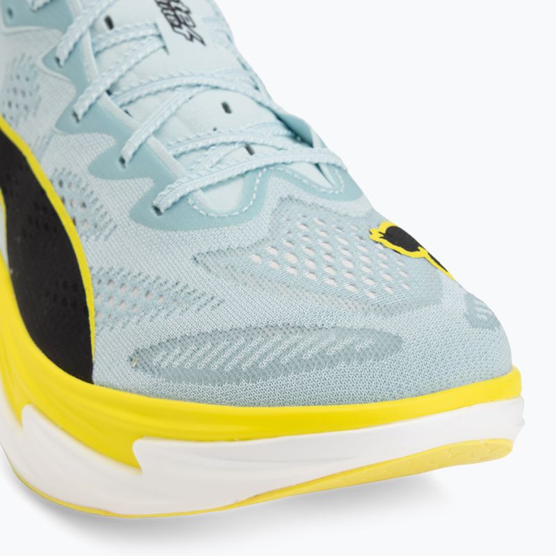Încălțăminte de alergare pentru femei Puma Deviate Nitro Elite 4 Fresh Water/Lemon Crush/Puma Black 7
