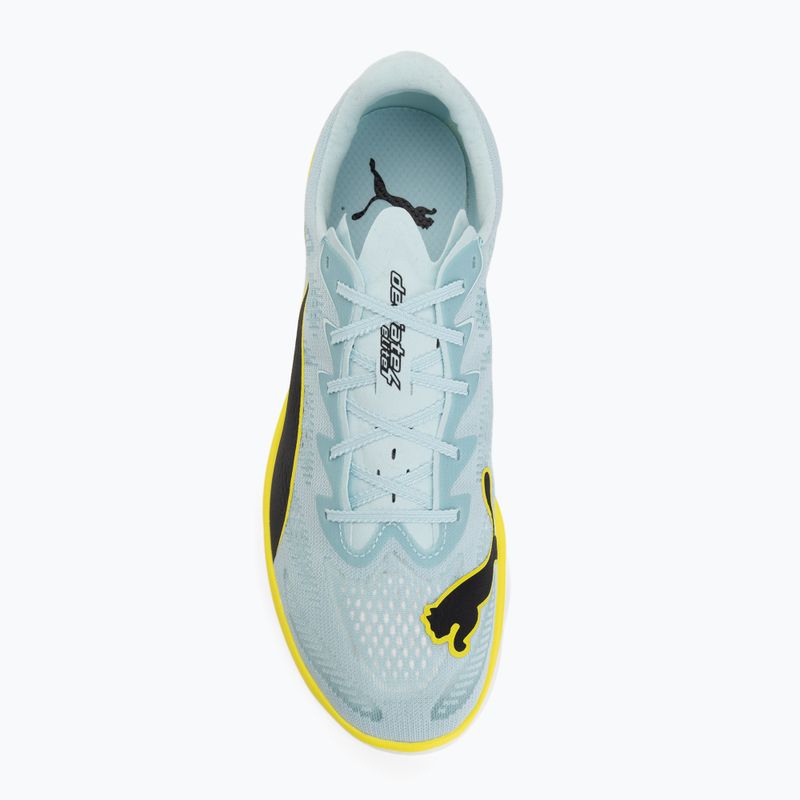 Încălțăminte de alergare pentru bărbați Puma Deviate Nitro Elite 4 Fresh Water/Lemon Crush/Puma Black 5