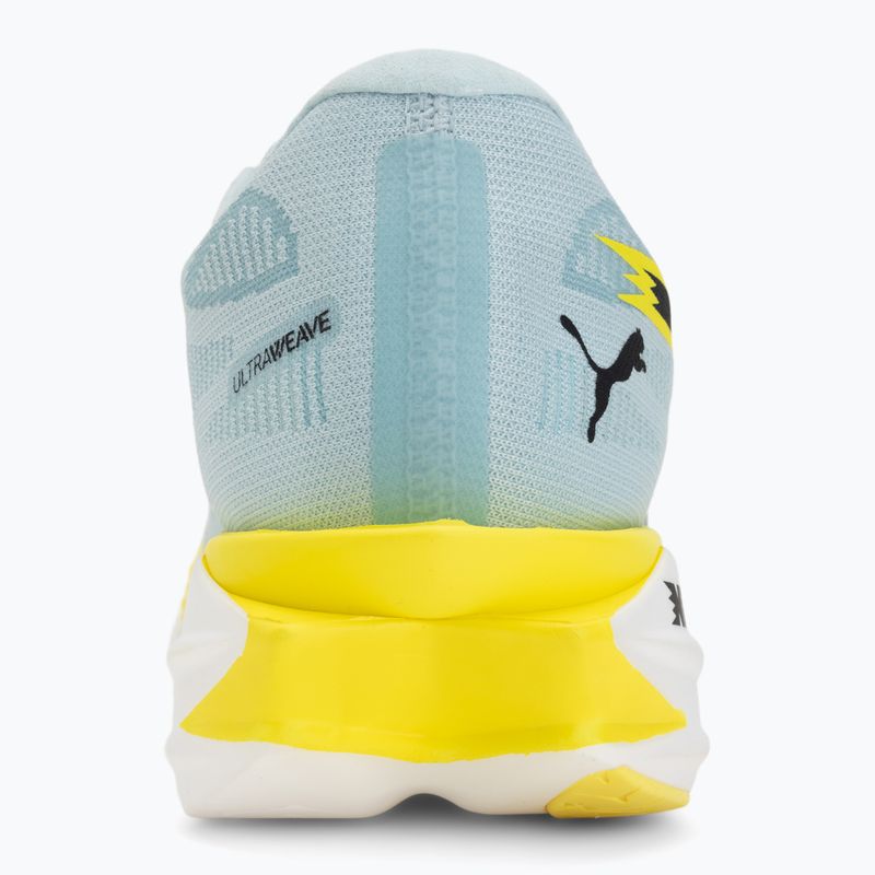 Încălțăminte de alergare pentru bărbați Puma Deviate Nitro Elite 4 Fresh Water/Lemon Crush/Puma Black 6