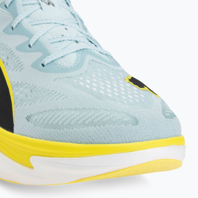 Încălțăminte de alergare pentru bărbați Puma Deviate Nitro Elite 4 Fresh Water/Lemon Crush/Puma Black 7