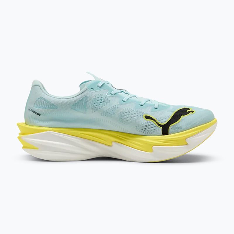 Încălțăminte de alergare pentru bărbați Puma Deviate Nitro Elite 4 Fresh Water/Lemon Crush/Puma Black 2