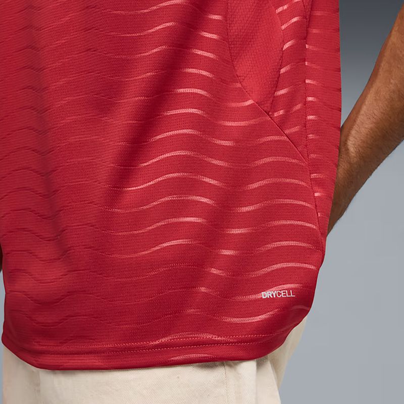 Tricou de fotbal pentru bărbați PUMA FPF Portugal Home Jersey Replica Club roșu/verde 5