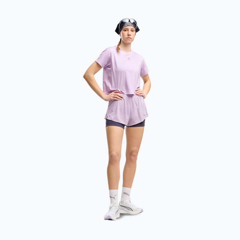 Tricou de alergare pentru femei PUMA Run Brightstride Cloudspun light lavender 2