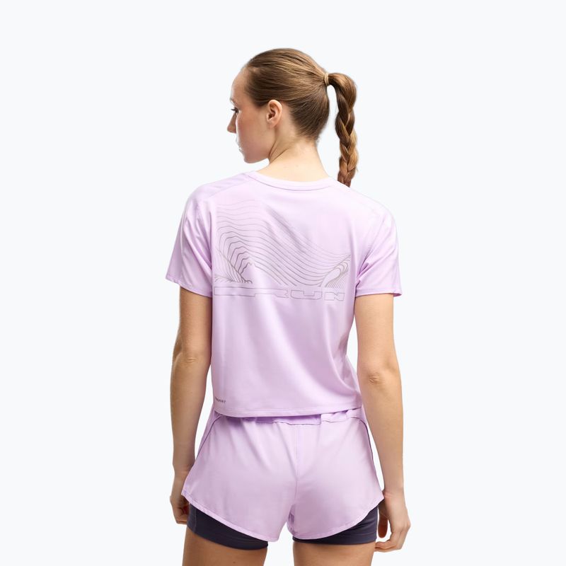 Tricou de alergare pentru femei PUMA Run Brightstride Cloudspun light lavender 3