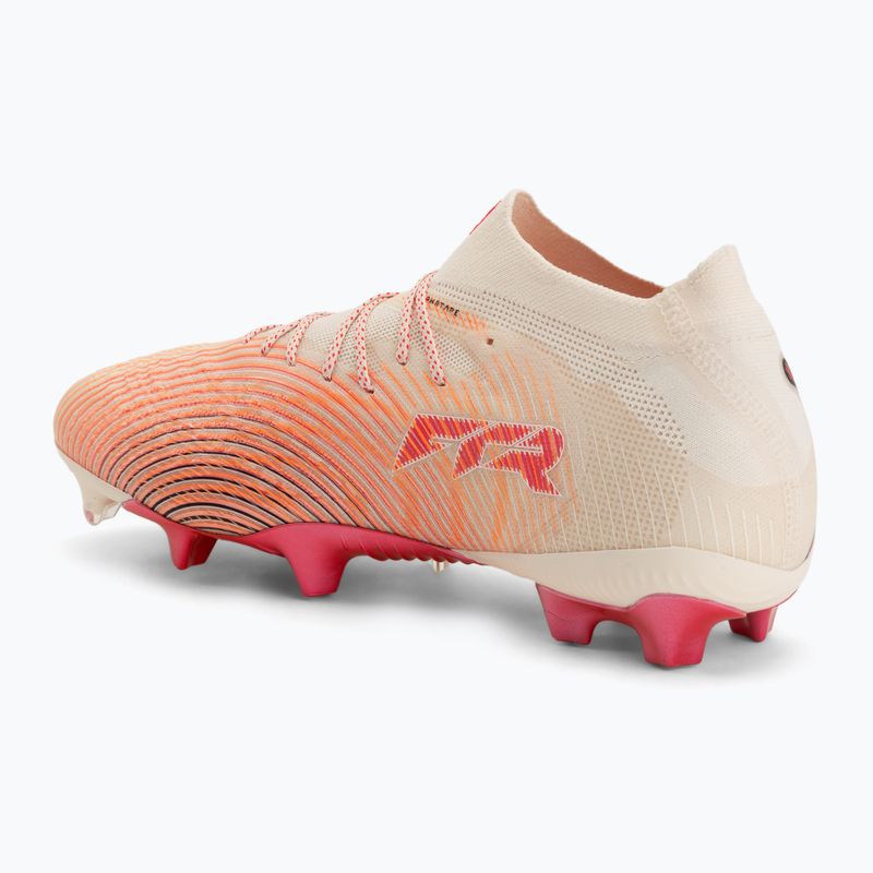 Încățăminte de fotbal PUMA Future 9 Ultimate FG sugared almond/puma white/ultra red/puma black 3