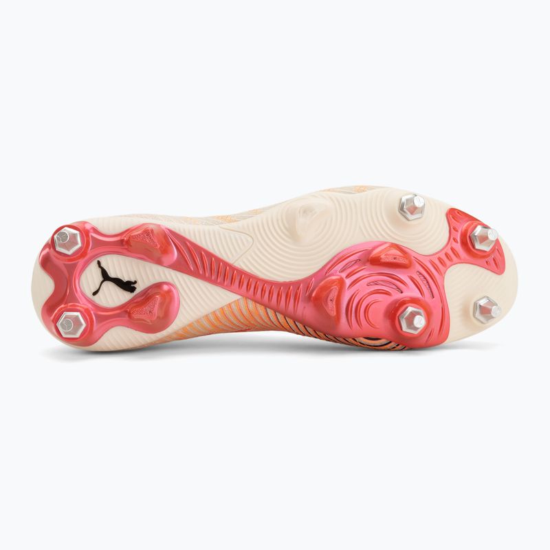 Încățăminte de fotbal PUMA Future 9 Ultimate MxSG sugared almond/puma white/ultra red/puma black 4