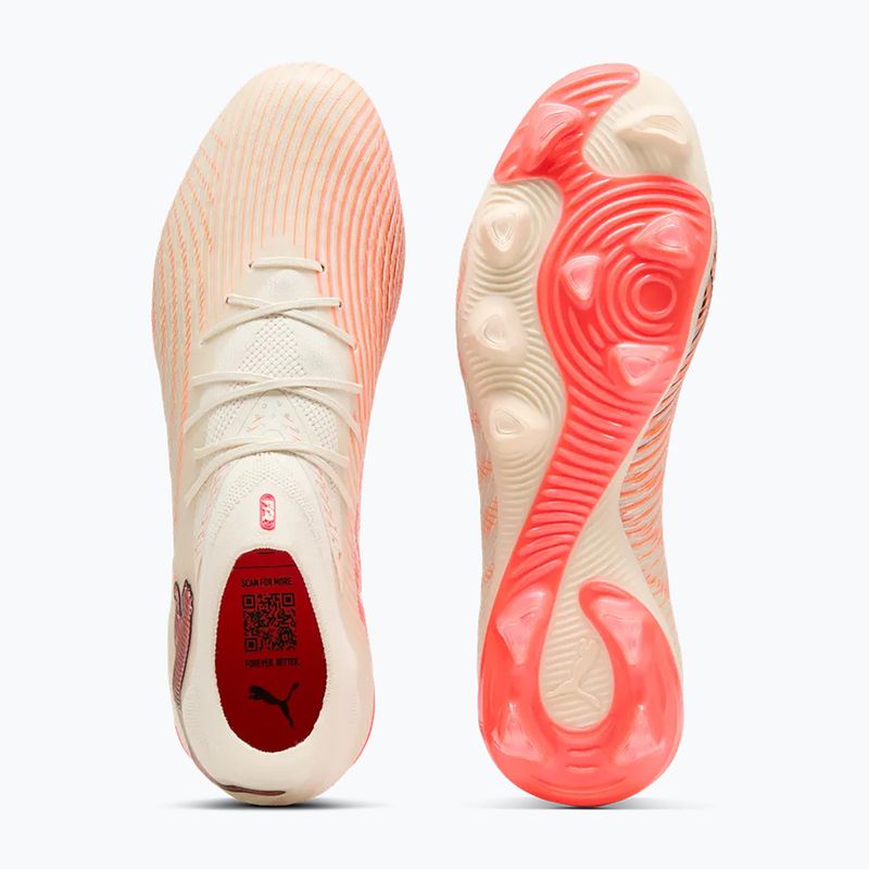Încățăminte de fotbal PUMA Future 9 Pro FG/AG sugared almond/puma white/ultra red/puma black 5