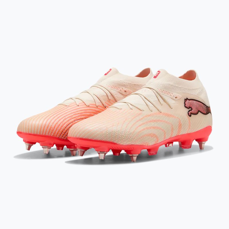 Încățăminte de fotbal PUMA Future 9 Pro MxSG sugared almond/puma white/ultra red/puma black 3