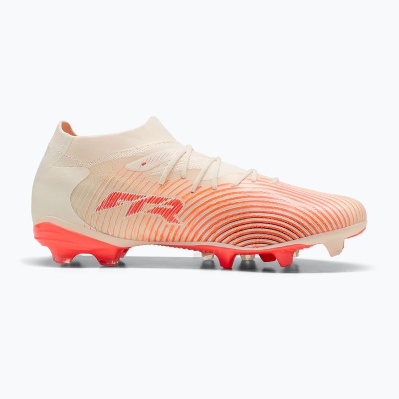Încățăminte de fotbal PUMA Future 9 Match FG/AG sugared almond/puma white/ultra red/puma black 2