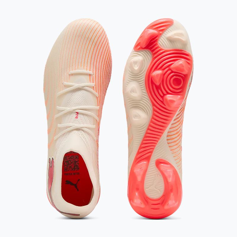Încățăminte de fotbal PUMA Future 9 Match FG/AG sugared almond/puma white/ultra red/puma black 5