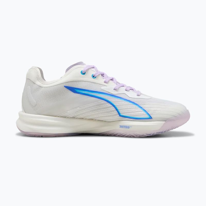 Încălțăminte de handbal PUMA Accelerate Nitro SQD 5 puma white/royal sapphire/light lavender 2