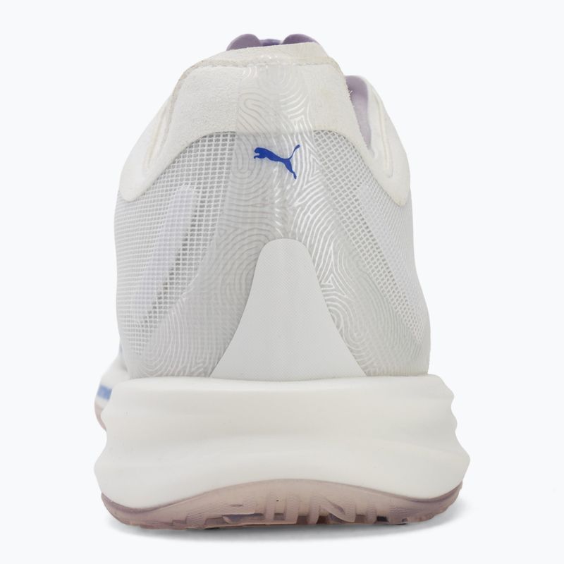 Încălțăminte de handbal PUMA Accelerate Nitro SQD 5 puma white/royal sapphire/light lavender 6