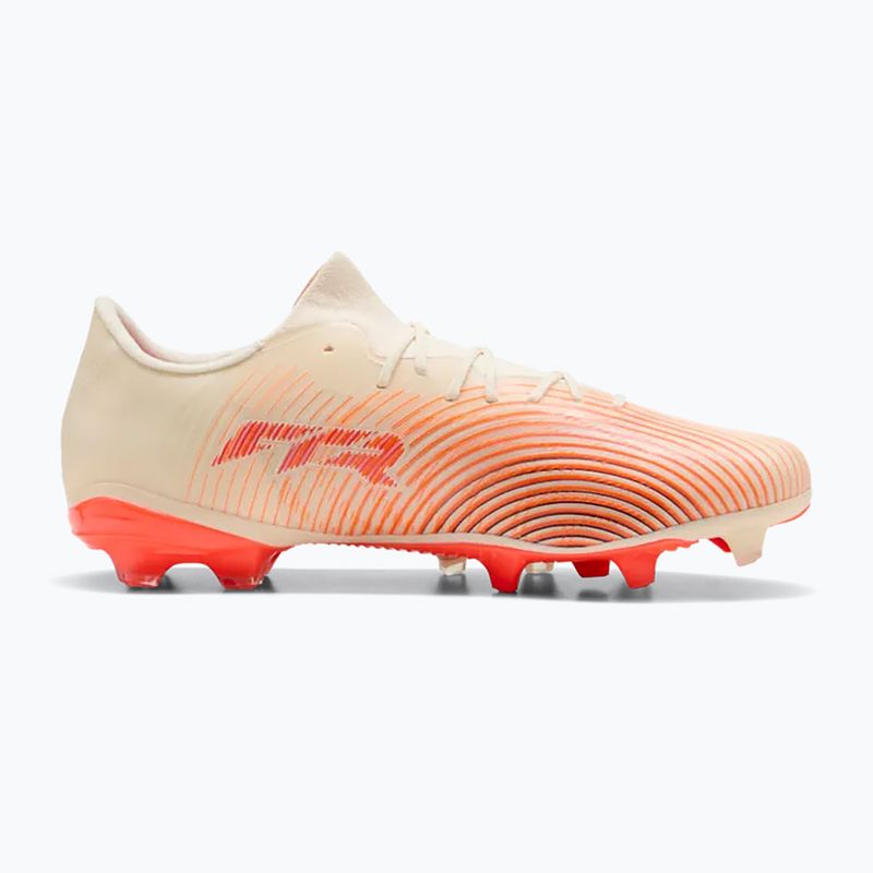 Încățăminte de fotbal PUMA Future 9 Match Fusion FG/AG sugared almond/puma white/ultra red/puma black 2