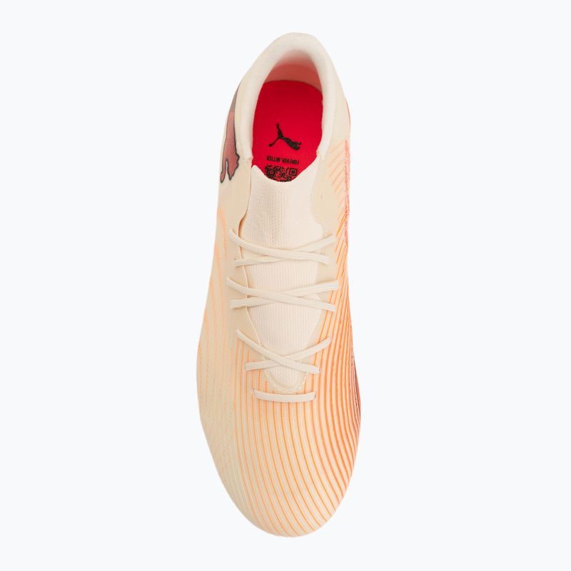 Încățăminte de fotbal PUMA Future 9 Match Fusion FG/AG sugared almond/puma white/ultra red/puma black 3