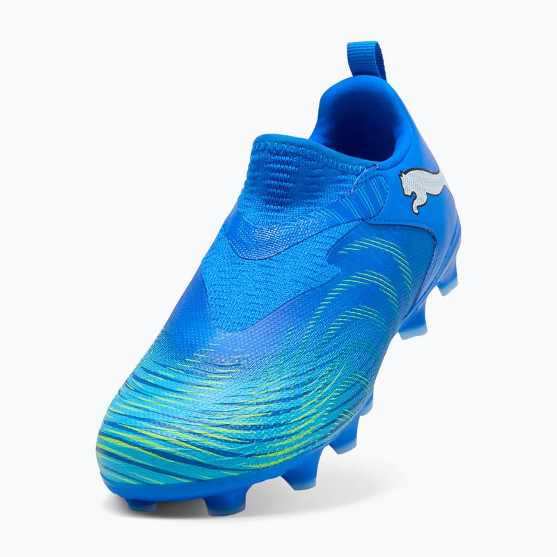 Încălțăminte de fotbal pentru copii PUMA Future 9 Match LL FG/AG Jr ultra blue 3