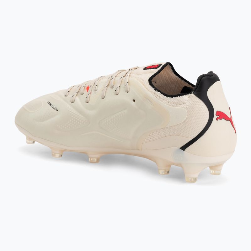 Încățăminte de fotbal PUMA King 20 Ultimate FG/AG sugared almond/puma black/ultra red 3
