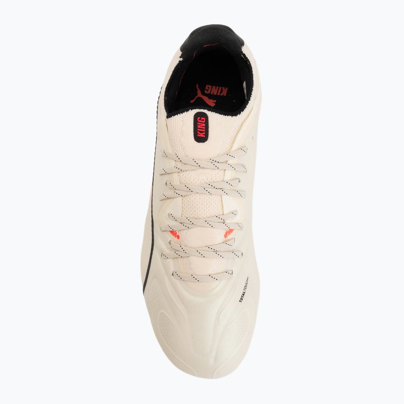 Încățăminte de fotbal PUMA King 20 Ultimate FG/AG sugared almond/puma black/ultra red 5
