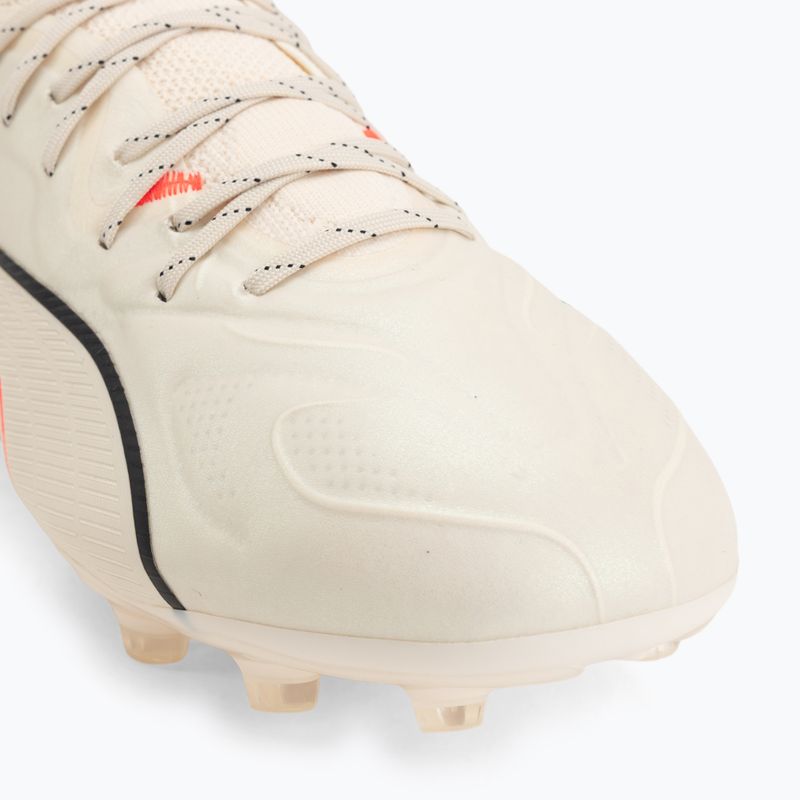 Încățăminte de fotbal PUMA King 20 Ultimate FG/AG sugared almond/puma black/ultra red 7
