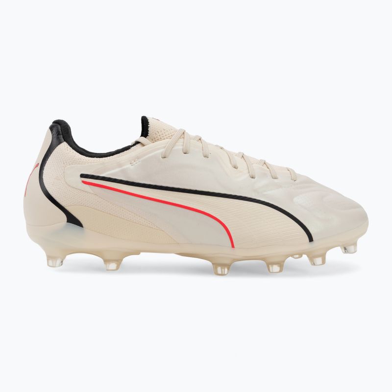 Încățăminte de fotbal PUMA King 20 Pro FG/AG sugared almond/puma black/ultra red 2