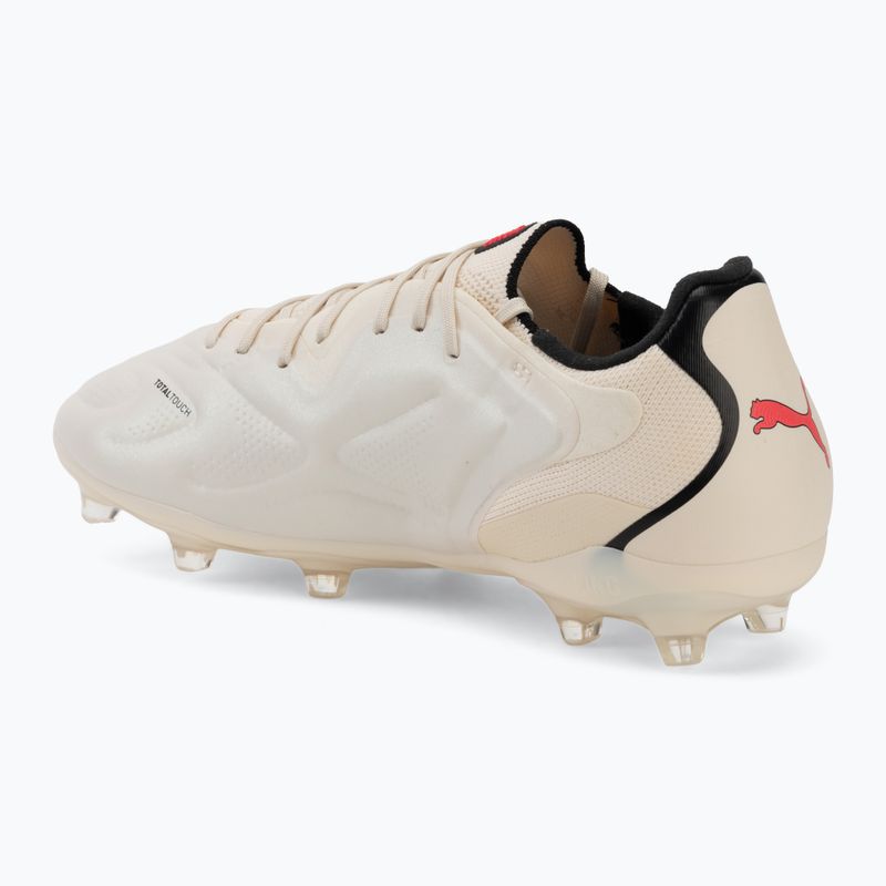 Încățăminte de fotbal PUMA King 20 Pro FG/AG sugared almond/puma black/ultra red 3