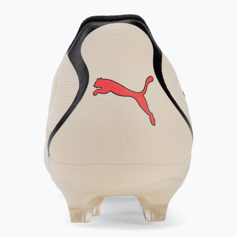 Încățăminte de fotbal PUMA King 20 Pro FG/AG sugared almond/puma black/ultra red 6