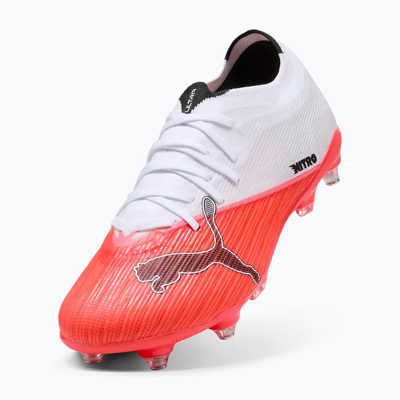 Încățăminte de fotbal PUMA Ultra Nitro 7 Match MxSG ultra red/puma black/puma white 4